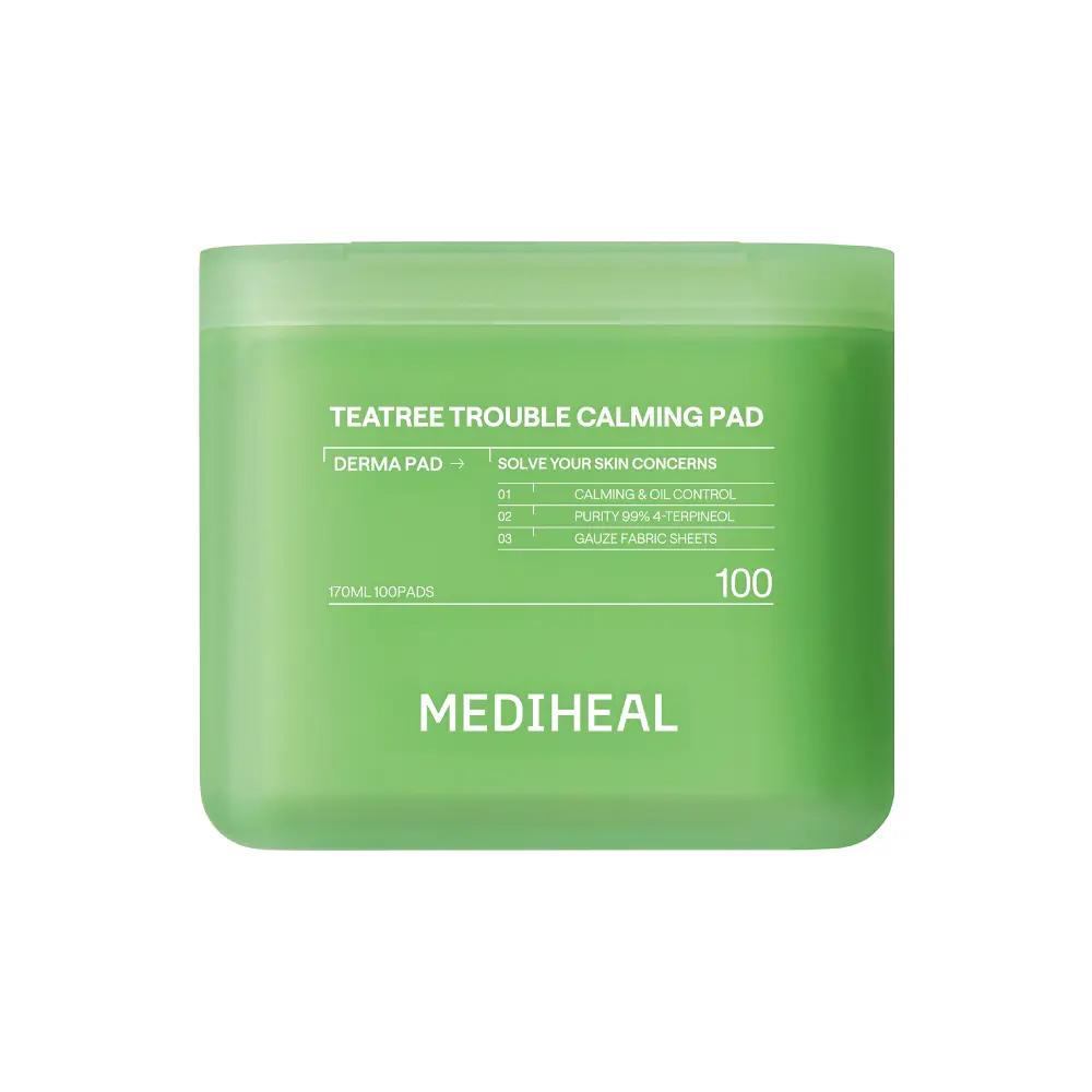 

MEDIHEAL Teatree Trouble Calming Pad – 100 Pads / 200 Pads Teatree x 100 Pads