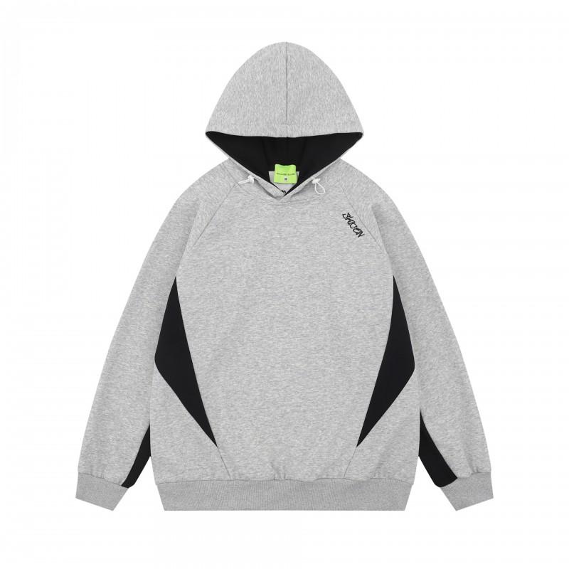 Unisex Streetwear Hoodie With Embroidered Letter