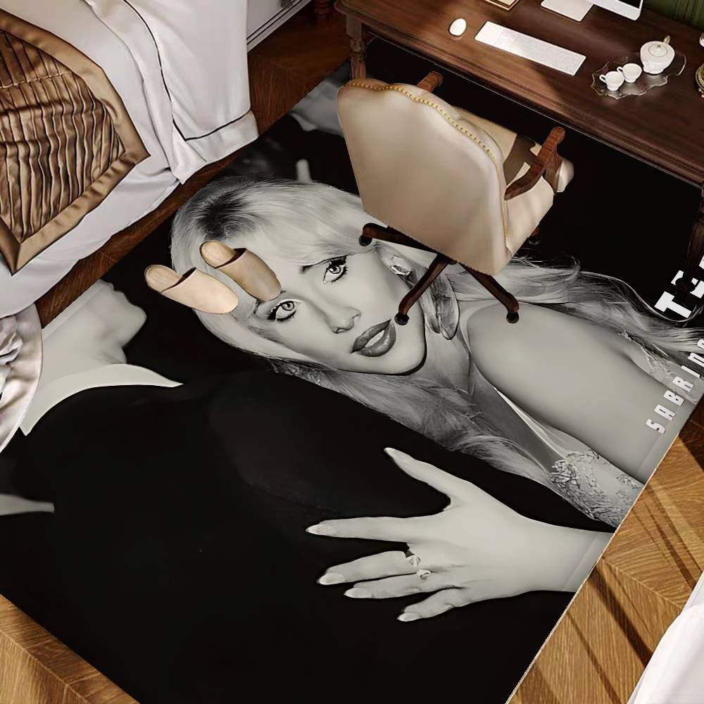 Singer S-Sabrina Carpenter Room Mats Anti-slip Absorb Water Long Strip Cushion Bedroon Mat Household Carpets