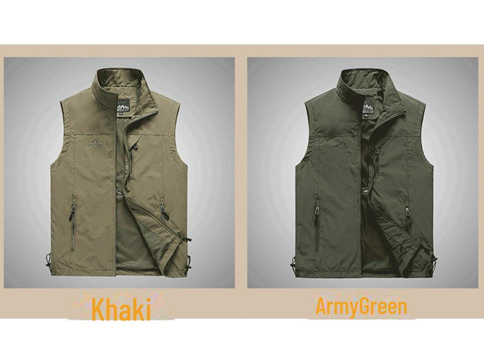2020 Men's Outdoor Leisure Vest – Spring/Autumn Photography & Fishing Jacket