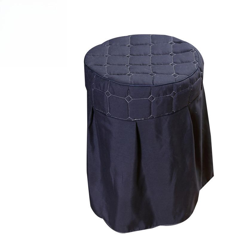 

Beauty Salon Chair Cover Solid Color Single Product Quilting Solid Color Stool Cover 35x45cm