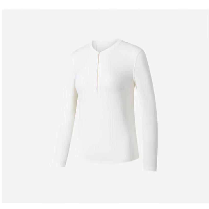 ANTA Women s Champion All-Weather Tencel Modal Long-Sleeve Henley T-Shirt XL