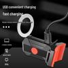 Rechargeable Bicycle Tail Light - Creative Night Riding Warning Light for Cycling Outdoors
