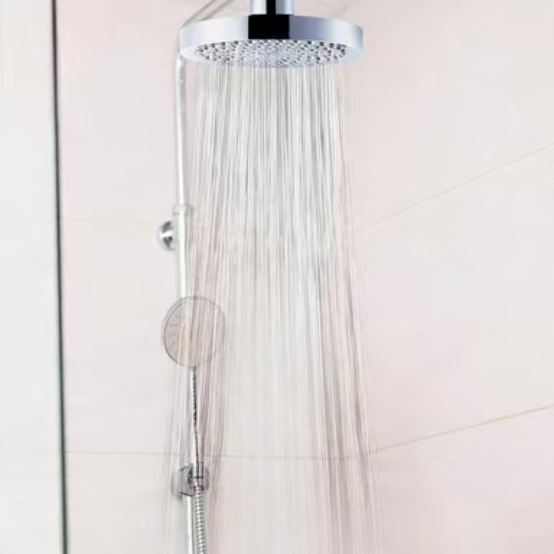 Modern High-Quality High-Pressure Electroplated Adjustable Replacement Rain Shower Head for Hotels & Bathhouses Shower