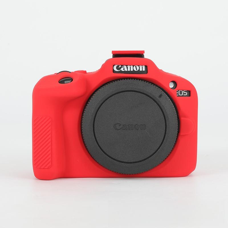 Silicone Case for Canon EOS R100 Mirrorless Camera - Protective Cover & Portable Photography Handbag