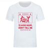 New Tshirts Cool Dont Tell Me How To Do My Job Electrician Funny Tshirt Fashion Y2k Top Vintage Aesthetic Clothes Graphic