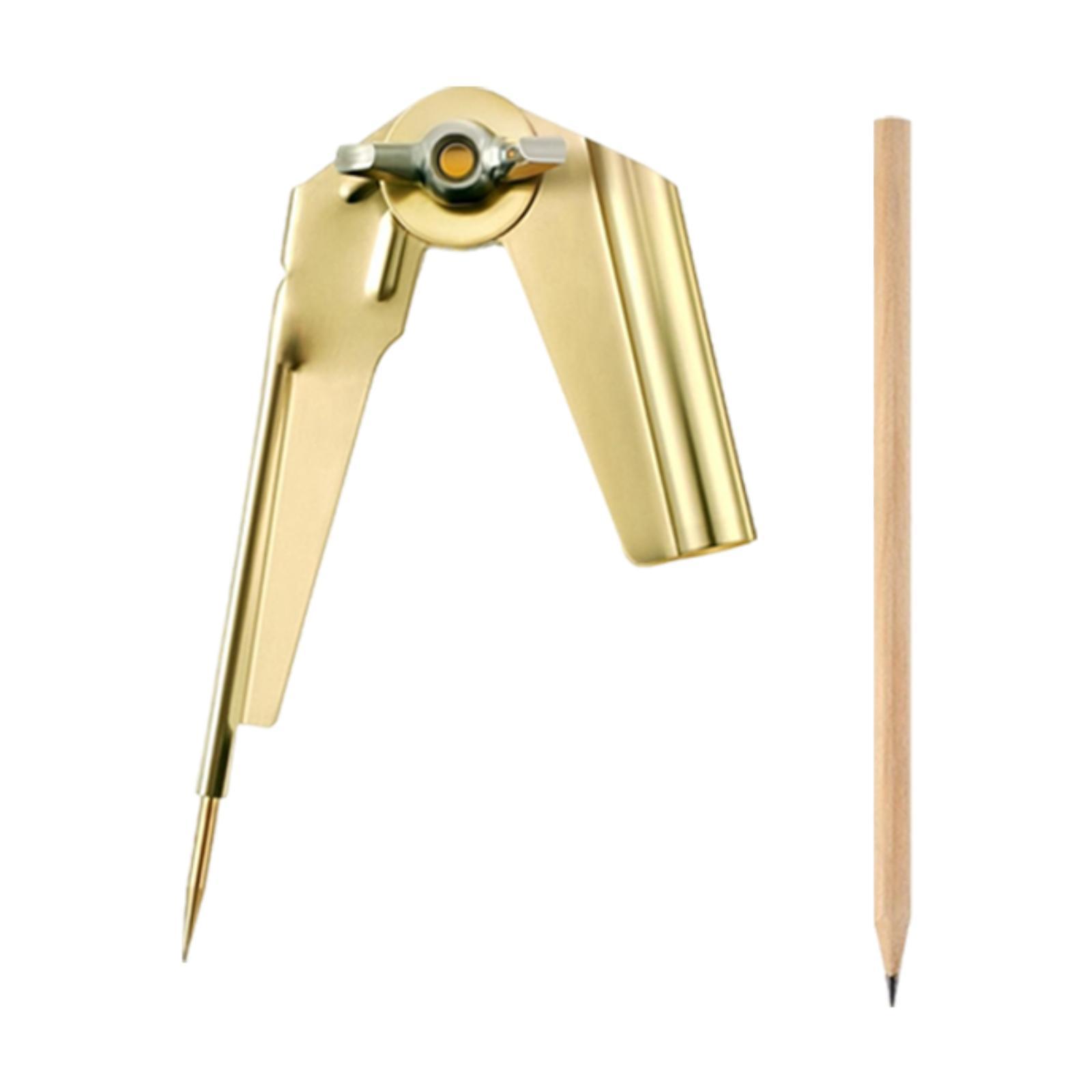 Pencil Compass and Scriber Tool for Engineers Multifunctional Carpenter Use