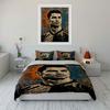 Portraits with abstract splashes. Bedding sets Duvet cover sets Duvet covers Pillowcases(1 * Duvet Cover 2 * Pillowcases without duvet insert)