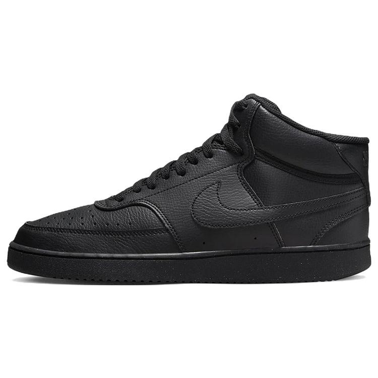 

new Nike Court Vision Mid Next Nature Triple Black 43