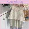 Stylish Summer Toddler Girls Two Piece Outfit Set With Soft Cotton Vest And Pants