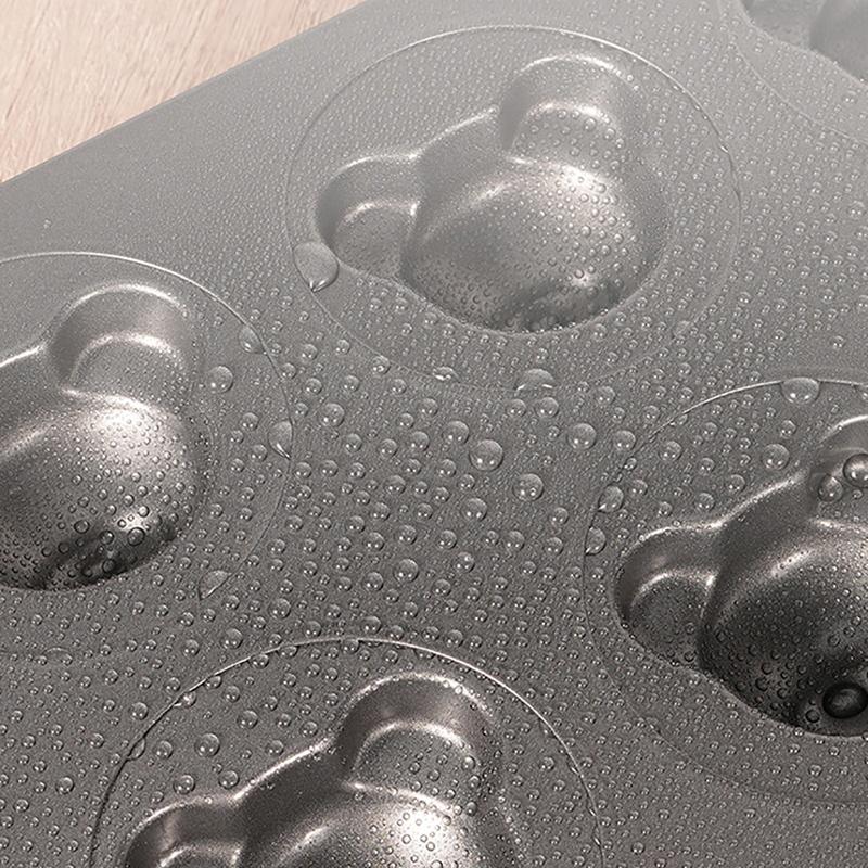 4/6/9/12 Even Bear Mold Baking Mold Pan Non-Stick Diy Cute Candy Cake Mold Tool Decoration Biscuit Candy Mold Baking Accessories