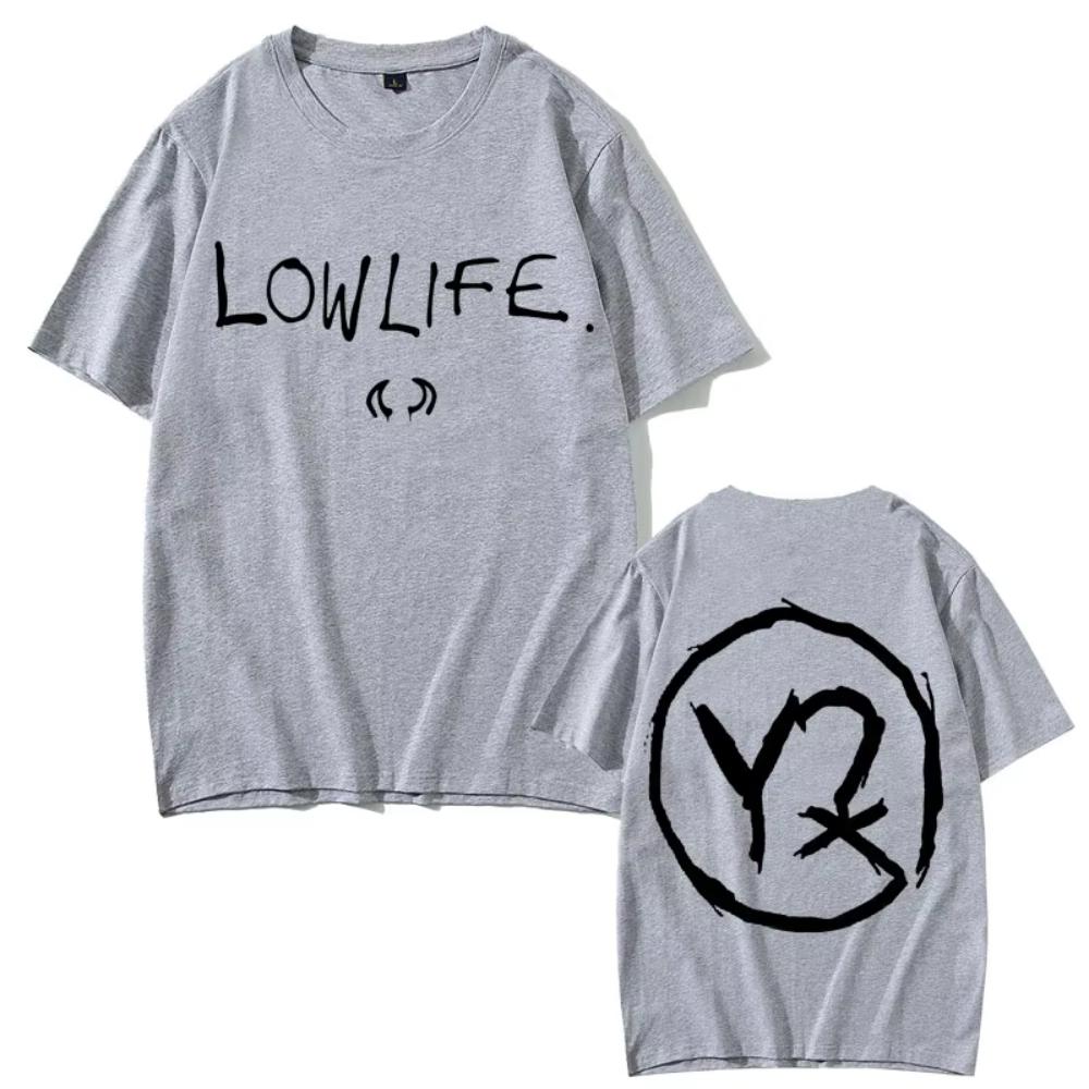 

Yungblud Lowlife Album Logo 2025 T-shirts Men Women Fashion Rock Retro Short Sleeve Tshirt Men s Casual Cotton Oversized T Shirt 4XL