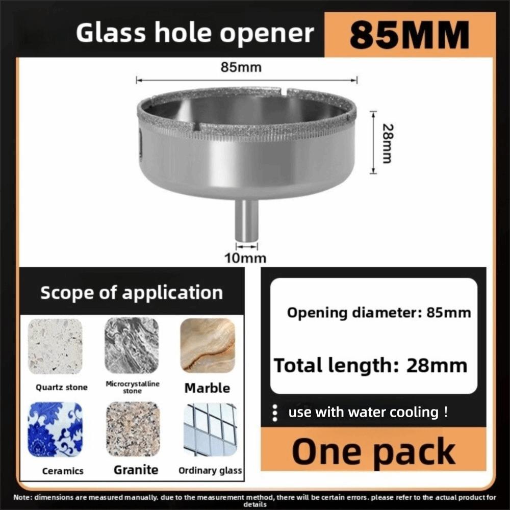 6-110mm Glass Hole Saw Drilling Crown Drill Bits Durable Diamond Hole Saw  Marble Drilling