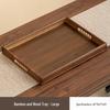Kemeiruite Irregular Chinese Style Walnut Wood Serving Tray