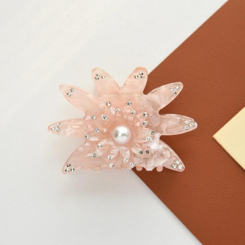 Classic Hair Claw Clips Rhinestone Hair Accessories NEW Sunflower Hair Claw  For Women