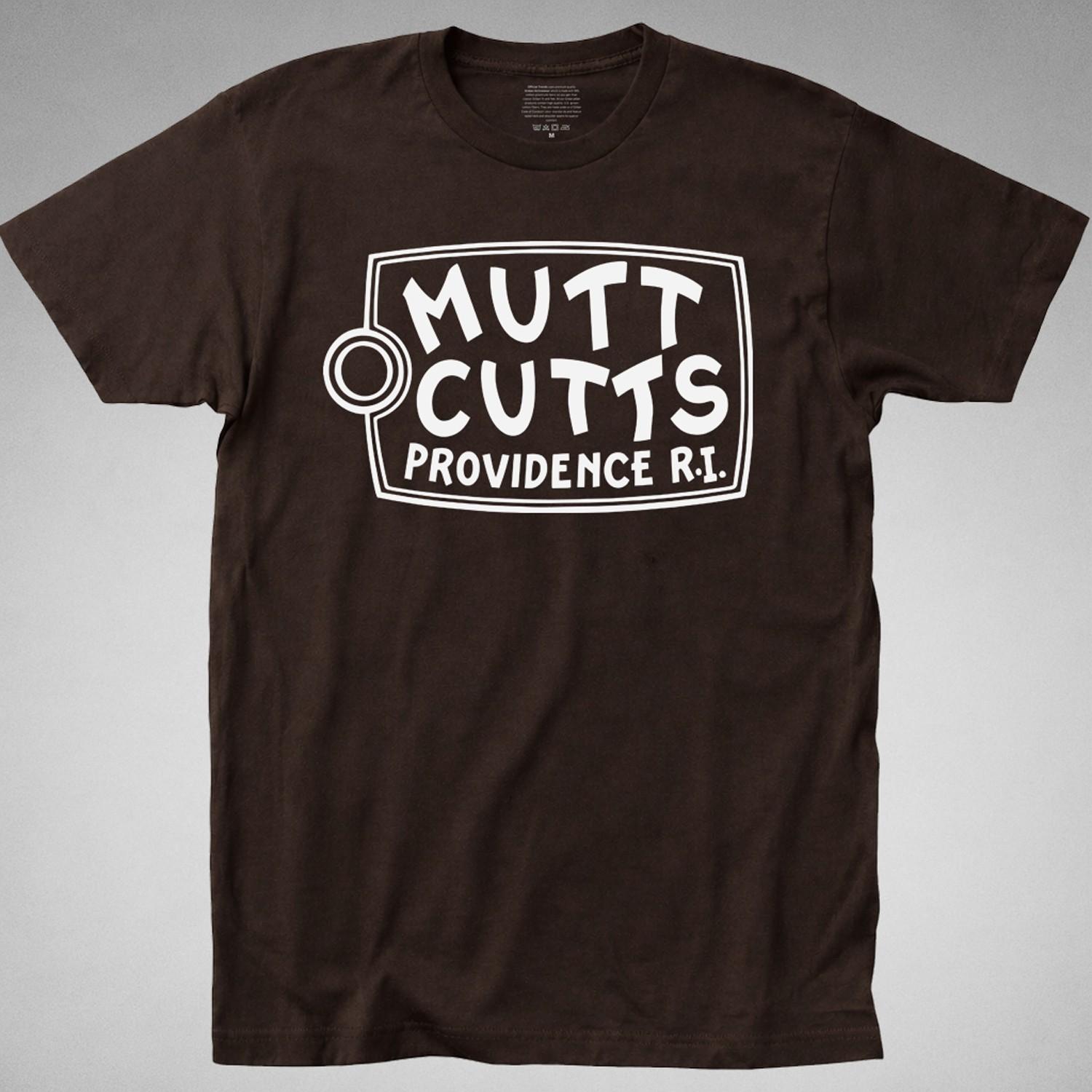 MUTT CUTTS T-Shirt tee Dumb and Dumber Providence groomer dog grooming pet gift S