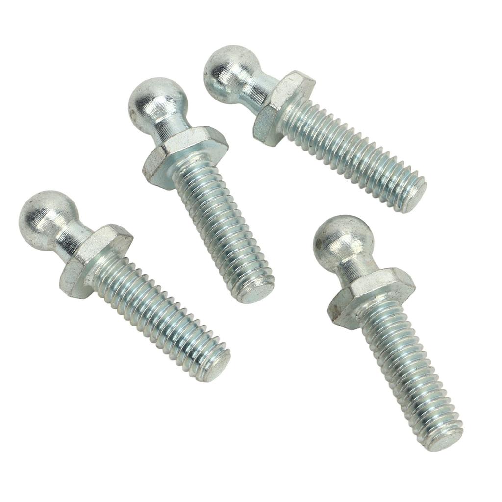 4Pcs 10mm Studs 5Celsius16‑18 Thread High Hardness Rugged Stable Studs Washers Kit for Tool Boxes RVs Cars