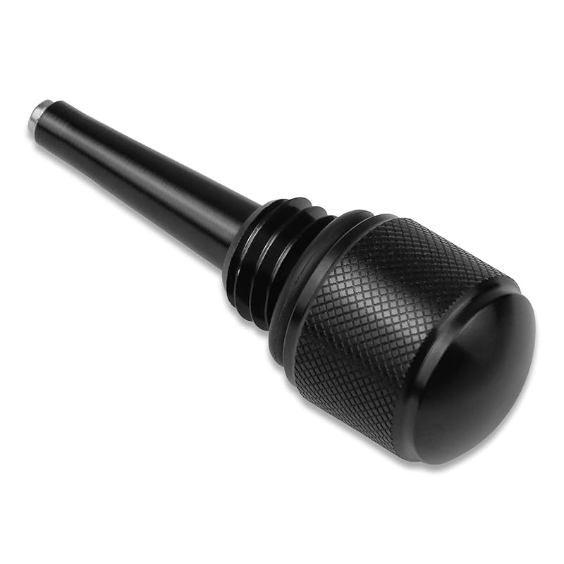 55201 Magnetic Oil Dipstick Compatible with Yamaha Predator Inverter Generators - Red Dipstick,Black