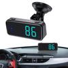 Windshield Speed Projector with Compass Colorful LED Display Digital Car HUD Speed MPH KMH Meter Car Electronics Accessories