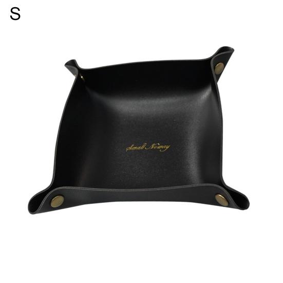 Bandeja de armazenamento de mesa decorativa leve bandeja de armazenamento de mesa placa chave decoração para casa