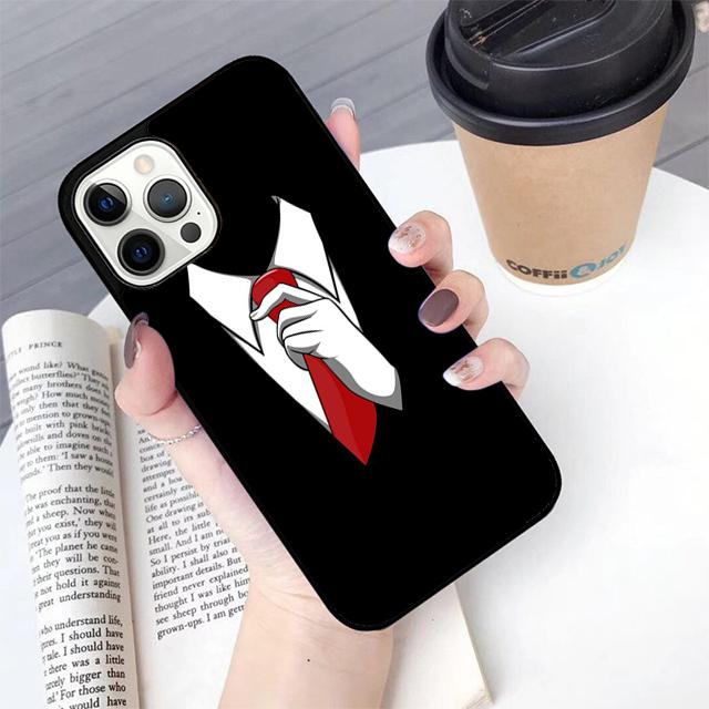 Autumu Man Suit Shirt Phone Case Cover for iPhone 17 Air 16 16e 15 12 11 13 14 Pro Max Apple Plus Coque
