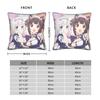 NEKOPARA  Pillow Cover  Novelty Pillow Case For Office Car Home Decorative Cover Polyester Design Pillowcases Birthday Gift