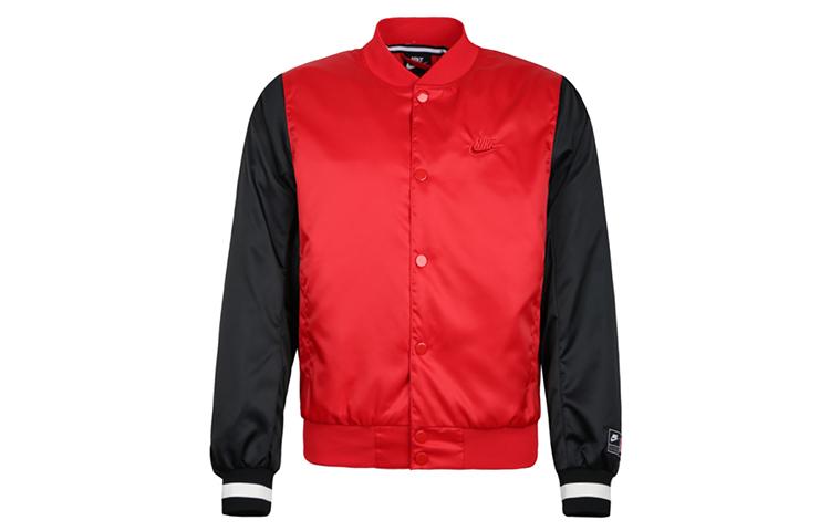 Nike Jackets Men s Red Baseball Collar Moderate Other AR1838-657 XL