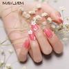 MAYJAM 6 Pcs/set 8ml Nail Varnish Kit Jelly Series Nail Art Gel Long Lasting Soak Off Varnish Gel Women Fashion Nail Art Decoration UV Gel Polish