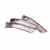 Chrome ABS Front Net Grille Trim Cover Decoration Frame Accessories for Toyota Land Cruiser Prado 150 2010 2011 2012