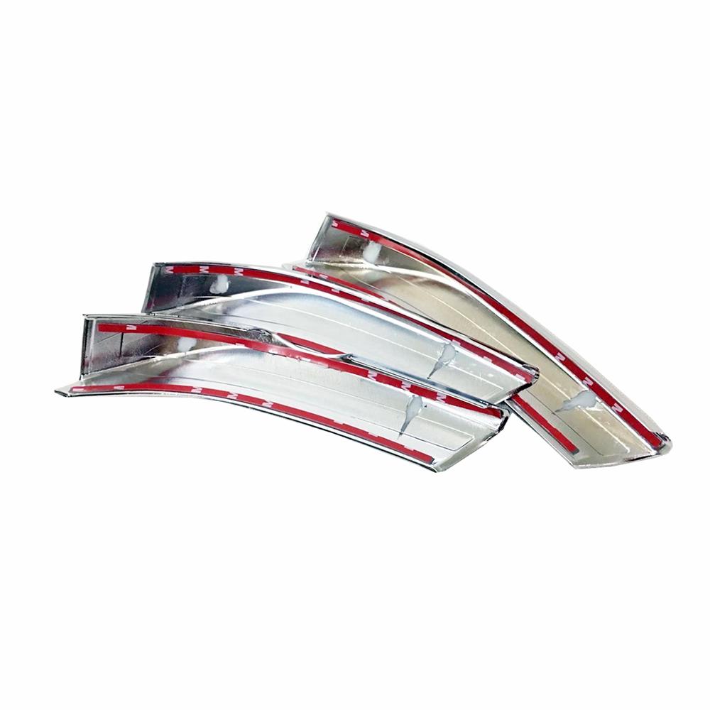 Chrome ABS Front Net Grille Trim Cover Decoration Frame Accessories for Toyota Land Cruiser Prado 150 2010 2011 2012