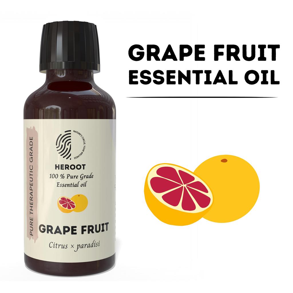 GrapeFruit 100% Pure Essential Oil Balance Mood, Relieve Stress & Pressure