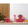 Ensemble de 2 saladiers 3 l et 4.9 l avec couvercle silicone - BODUM - Topee - Bubblegum