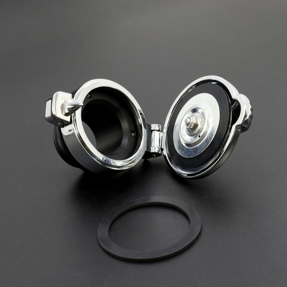 For Harley Sportster 883 1200 XL883 XL1200 48 72 Softail Dyna Touring 1982-2017 Aluminum Fuel Gas Cap Oil Tank Cover Protector
