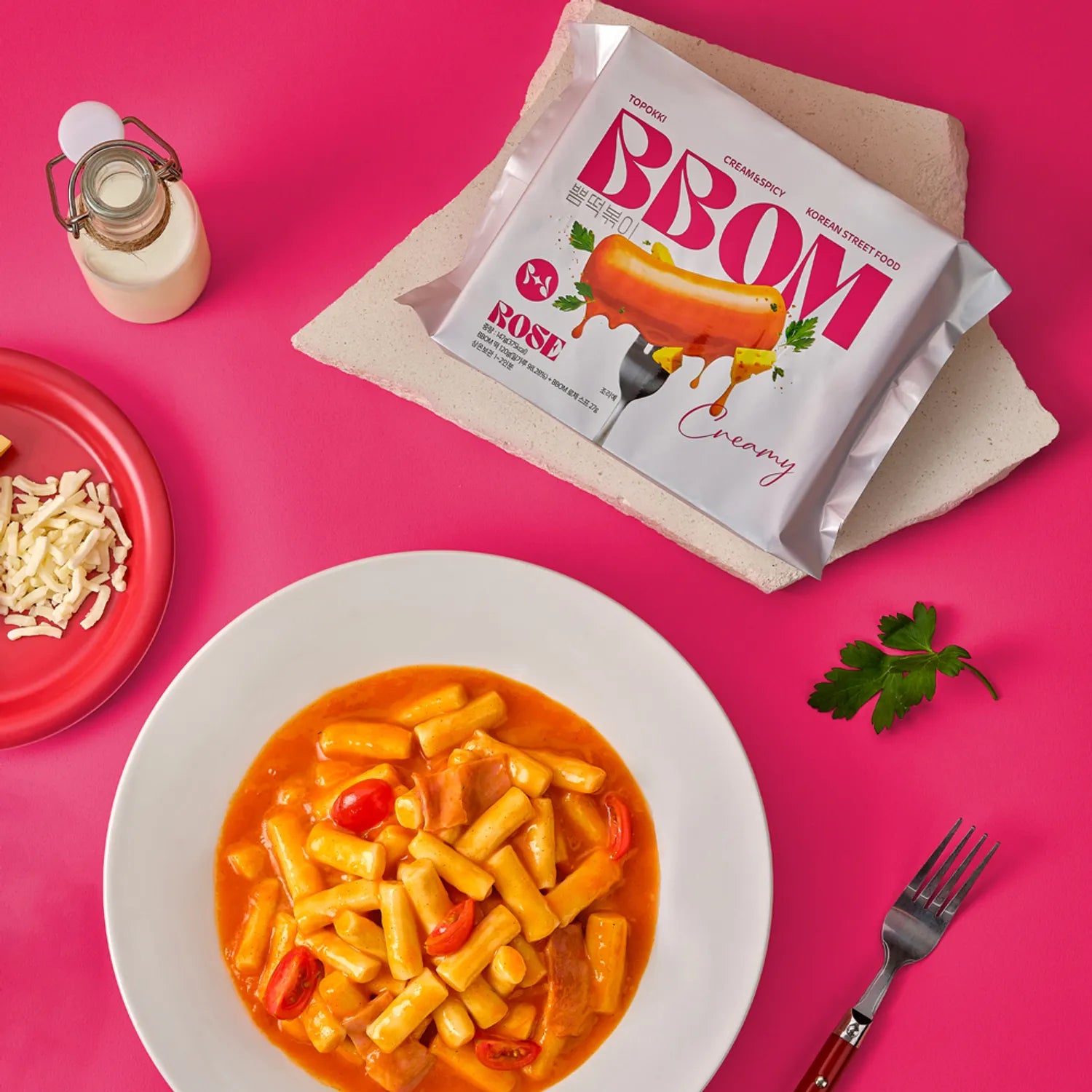 BB0M Tteokbokki #Rose 147g 147g