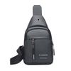New men's breast bag men's fashion shoulder bag men's and women's sports and leisure chest messenger bag