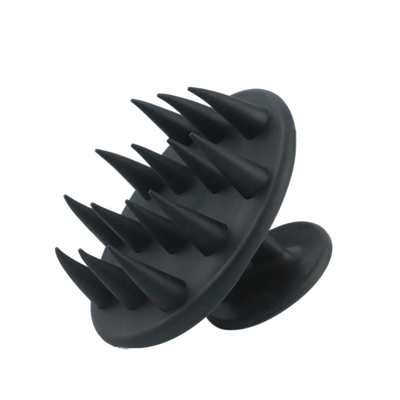 1Pc Silicone Shampoo Brush Body Massage Brush Bath Shower Brush Salon Hairdressing Tool Scalp Massage Comb Hair Washing Comb