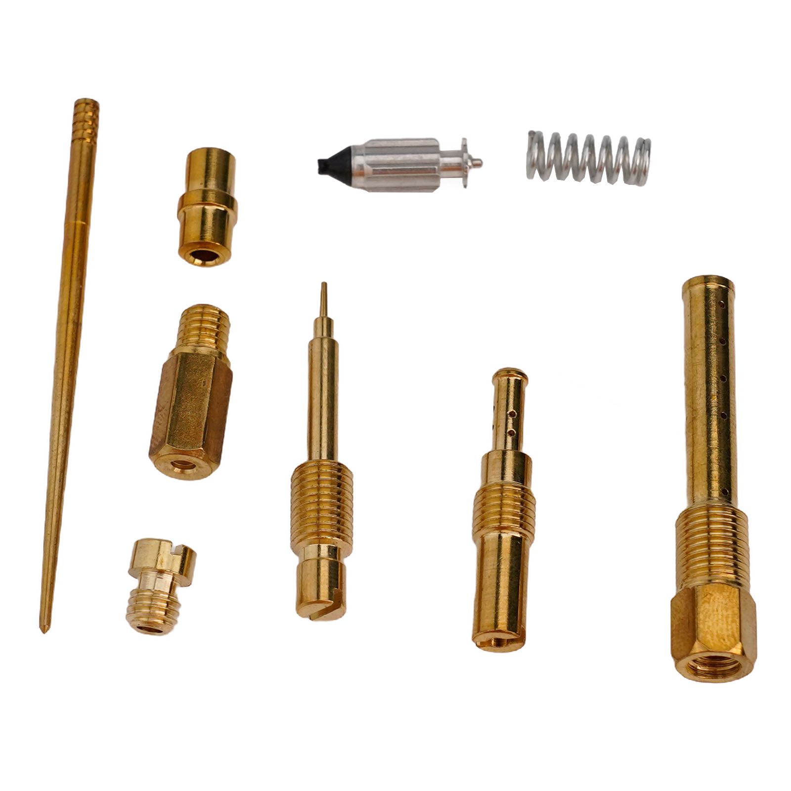 Ремонтный комплект Карбюратора Ремонт Пластиковая Замена Резиновая Желтая Автозапчасти Латунь Для Honda AX-1 NX250 1988-1990 China Mainland