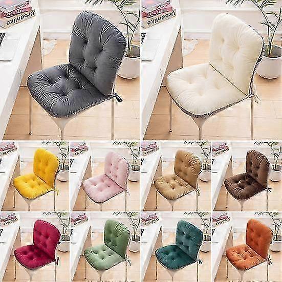 Winter Desk Chair Cushion with Fixing Strap for Anti-slip Thickened Good Elasticity 2025