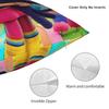 True Rainbows Kingdoms Cartoon Pillowcase Polyester Cushion Cover Decorative  Pillow Case Cover Seat Zipper 45X45cm