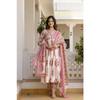 Pure Cotton Designer Kurti Pant Dupatta Set Indian Women Top Ethnic Kurta Set