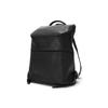 Longchamp Le Foulonné Solid Color Zipper Leather Backpack Medium Men backpack Black 1617021047