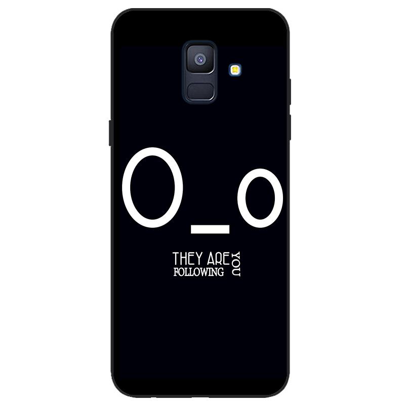 For Samsung Galaxy A6 2018 Silicone Case SIM SM A600 A600F Phone Case Tpu Case Coque Samsung Galaxy A62018 black