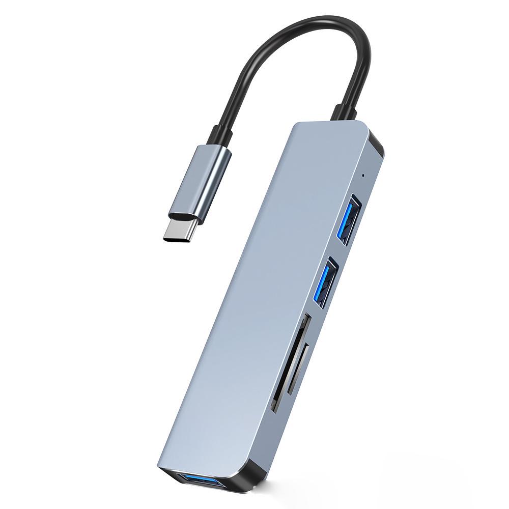 Hot Selling USB 3.0 Type-C Hub Card Reader & Phone/Computer Splitter