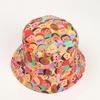 Cartoon Bucket Hat Small Pattern Fisherman Hat Double-sided Basin Hat All-match for Outdoor Running Walking Camping  One