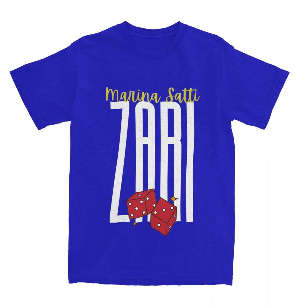 Summer Marina Satti Zari Shirt Merchandise for Men Women  Funny Eurovision 2024 Greece Tee Shirt Short Sleeve Clothing