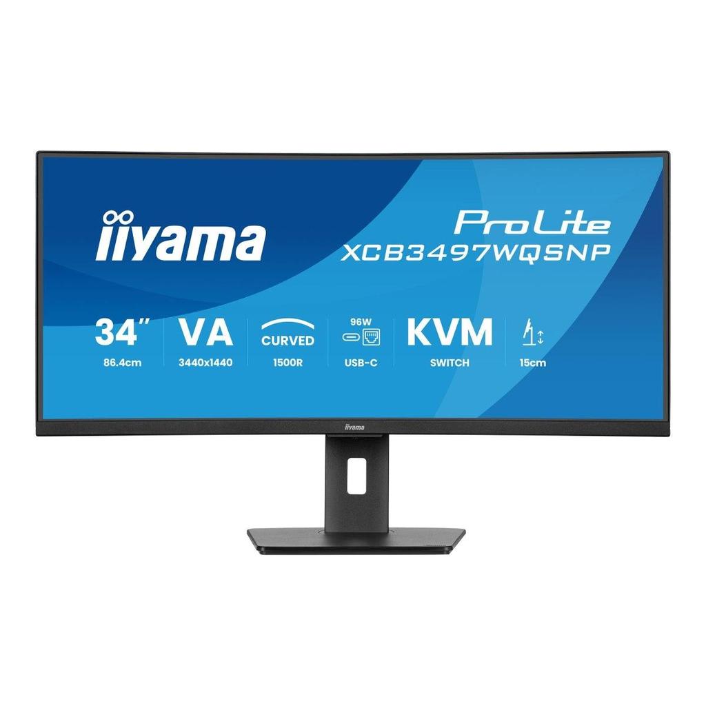 Iiyama ProLite XCB3497WQSNP-B1 monitor 34 inches Black
