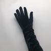 Lange Ärmel Opernshow-Handschuhe für Damen Samthandschuhe 1920er Flapper Dehnbar Ellbogenlang Halloween-Kostümhandschuhe