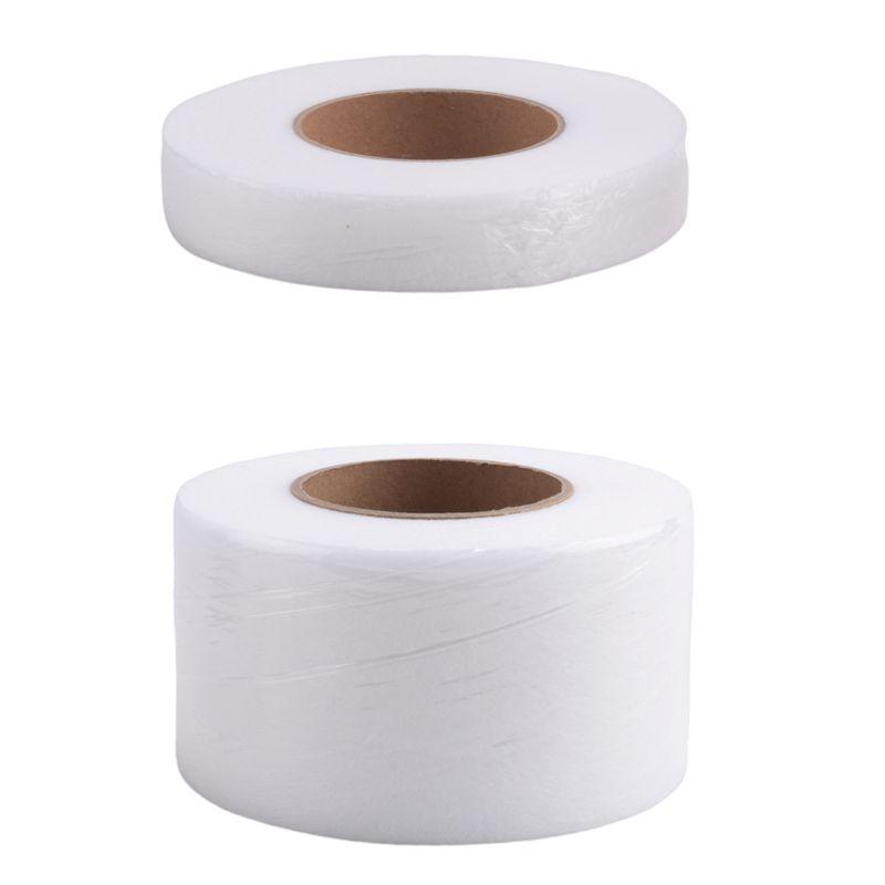 AEE2-2 Pack Iron On Hem Tape No Sew Hem Tape Roll Web Tape With Tape Measure For Garment Clothes DIY Crafts белый