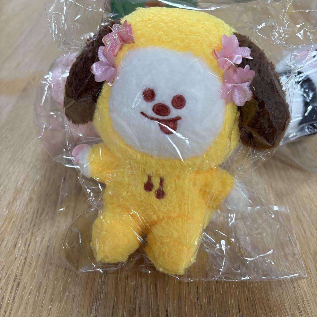 [USED] BT21 SAKURA PLUSH_S_ CHIMMY Plush Toy