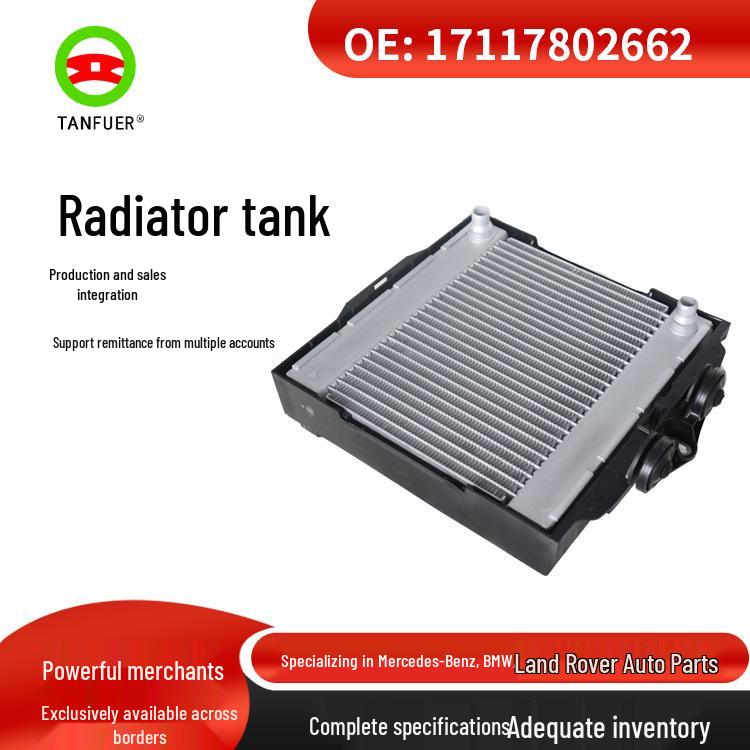 

Radiator with Frame and Auxiliary Cooling Tank for BMW F01 F07 F10 17117802662 1